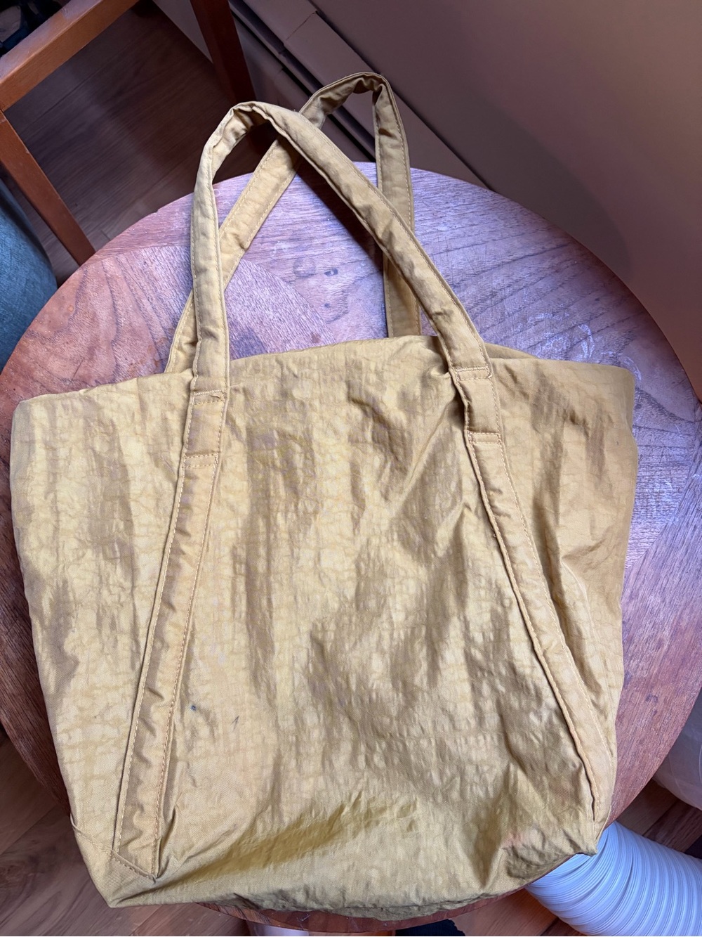 BAGGU Mustard Yellow Tote Bag